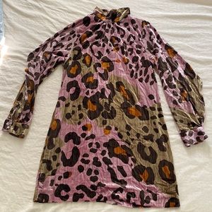 Anthropologie dress size 10 long sleeve